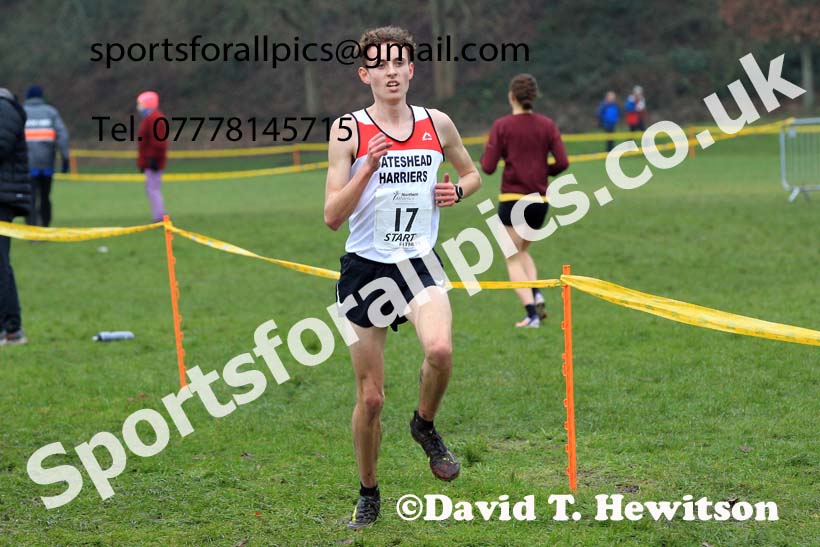 Junior Mens 2023 Northern Cross Country Champs., Witton Park, Blackburn. Photo: David T. Hewitson/Sports for All Pics